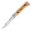 232564 kapesni nuz n 08 engraved climbing 8 5 cm bukove drevo opinel