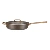 232648 6 hluboka panev milano 28 cm s poklici hneda keramika zwilling