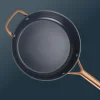232636 3 hluboka panev milano 28 cm s poklici modra keramika zwilling