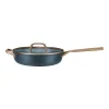 232636 6 hluboka panev milano 28 cm s poklici modra keramika zwilling
