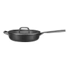 232606 5 hluboka panev milano 28 cm s poklici cerna keramika zwilling