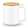233075 hrnek na caj s infuzerem 480 ml bila porcelan kusmi tea