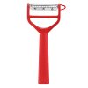 232150 8 skrabka na zeleninu t duo cervena plast opinel