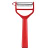 232150 skrabka na zeleninu t duo cervena plast opinel