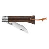 232561 5 kapesni nuz neo6 opiflex 7 cm hneda cerny orech opinel