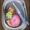 232225 2 jidelni nuz bon appetit 11 cm modra plast opinel