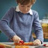 232180 4 detsky kucharsky set le petit chef sada 3 ks cervena opinel
