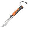 232078 kapesni nuz n 08 outdoor 8 5 cm oranzova opinel