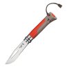 232087 kapesni nuz n 08 outdoor 8 5 cm cervena opinel