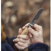 232162 4 detsky nuz n 07 my first opinel 8 cm bukove drevo s pouzdrem na opasek opinel