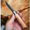 232042 2 kapesni nuz n 08 8 5 cm bukove drevo s pouzdrem opinel