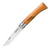 232549 kapesni nuz n 10 carbon 10 cm prirodni bukove drevo opinel