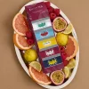 233033 2 darkova sada caju iconics teas 5 x 20 g plechovka kusmi tea