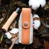 232327 1 ochranne pouzdro na nuz outdoor m hneda recyklovana kuze opinel