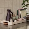 233273 2 servirovaci podnos nordic kitchen 50 x 35 cm piskova plast bambus eva trio