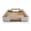 233273 3 servirovaci podnos nordic kitchen 50 x 35 cm piskova plast bambus eva trio